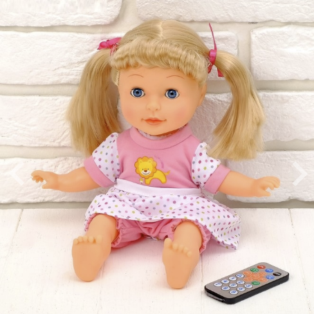 Интерактивная мягконабивная кукла Кристина