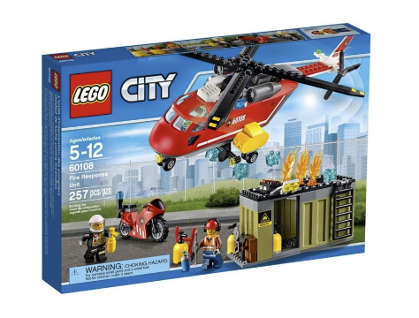 LEGO CITY «Пожарная команда быстрого реагирования»